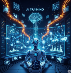 AI Training Illustration